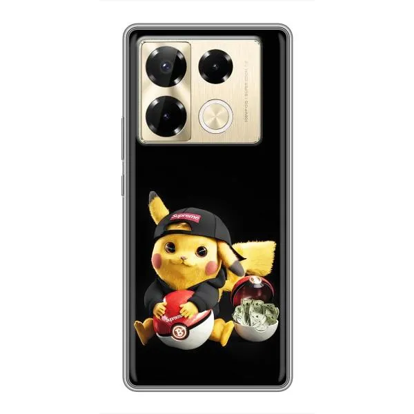 Чехол с принтом «Пикачу» для Infinix Note 40 Pro