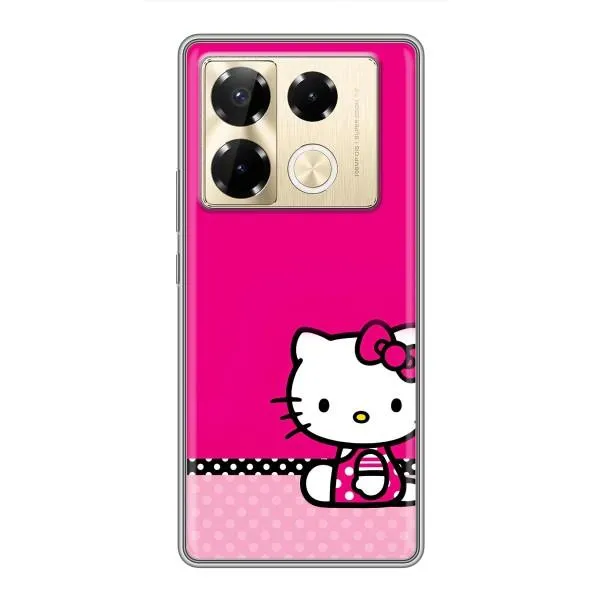 Чехол с принтом «Girl KITTY» для Infinix Note 40 Pro