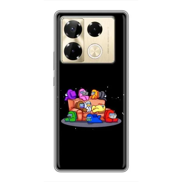Чехол с принтом «Амонг-ас» для Infinix Note 40 Pro
