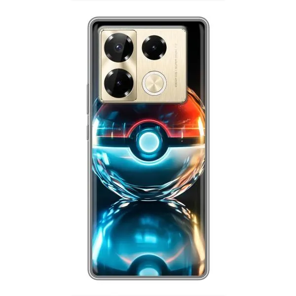 Чехол с принтом «Мяч Пикачу» для Infinix Note 40 Pro