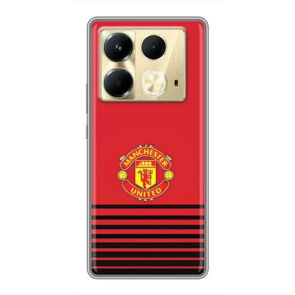 Чехол с принтом «manchester united» для Infinix Note 40