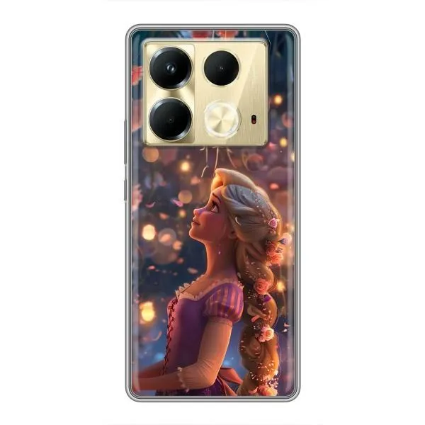 Чехол с принтом «Рапунцель фонарики» для Infinix Note 40 Чехол с принтом «Рапунцель фонарики» для Infinix Note 40