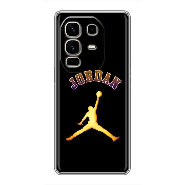 Чехол с принтом «Jordan Gold» для Infinix Note 50 Pro Plus