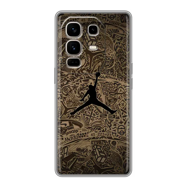 Чехол с принтом «Logo Jordan» для Infinix Note 50 Pro Plus