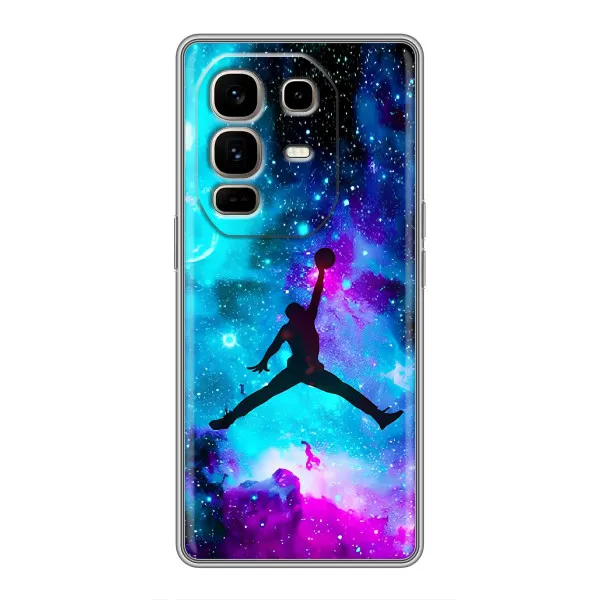 Чехол с принтом «Яркий Джордан» для Infinix Note 50 Pro Plus
