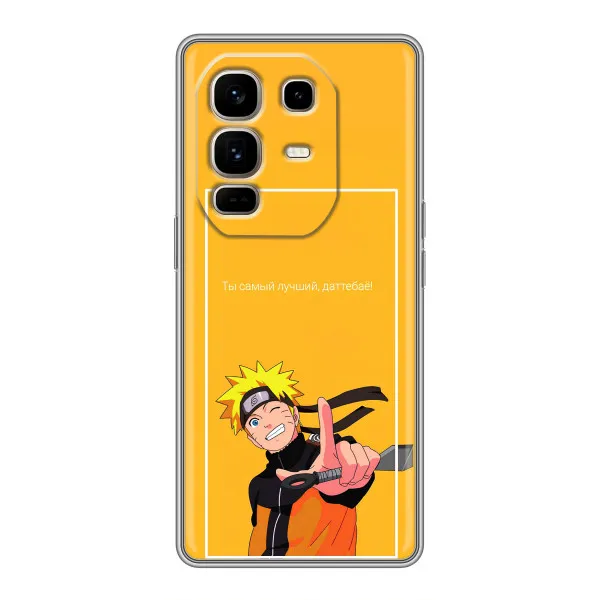Чохол з принтом «Аніме Наруто» для Infinix Note 50 Pro Plus