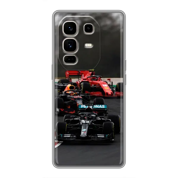Чехол с принтом «Гонка Формула 1» для Infinix Note 50 Pro Plus