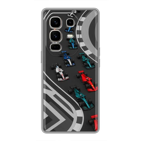 Чехол с принтом «Трасса Ф1» для Infinix Note 50 Pro Plus