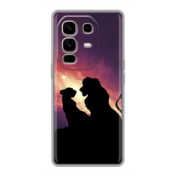 Чехол с принтом «Силуэт Симба и Налу» для Infinix Note 50 Pro Plus Чехол с принтом «Силуэт Симба и Налу» для Infinix Note 50 Pro Plus