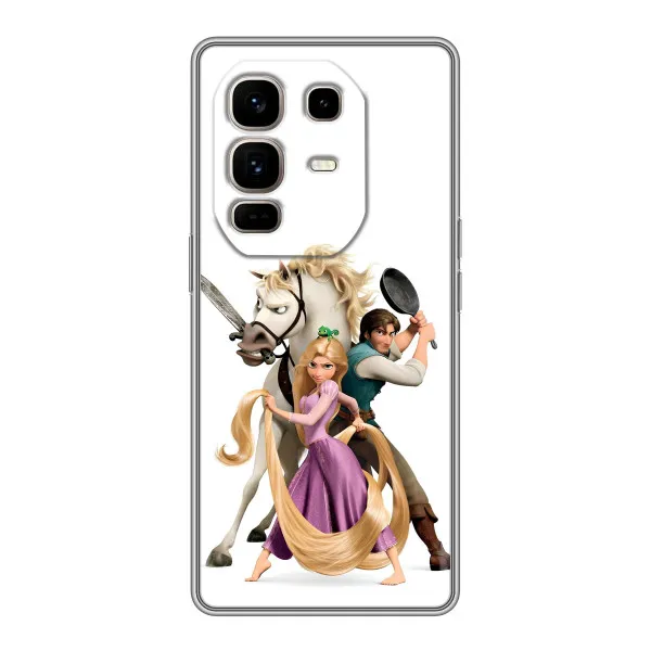 Чехол с принтом «Рапунцель и друзья» для Infinix Note 50 Pro Plus Чехол с принтом «Рапунцель и друзья» для Infinix Note 50 Pro Plus