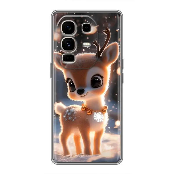 Чехол с принтом «Олененок» для Infinix Note 50 Pro Plus