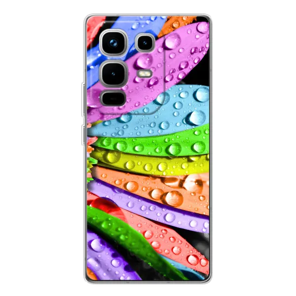 Чехол с принтом «Семицветик» для Infinix Note 50 Pro