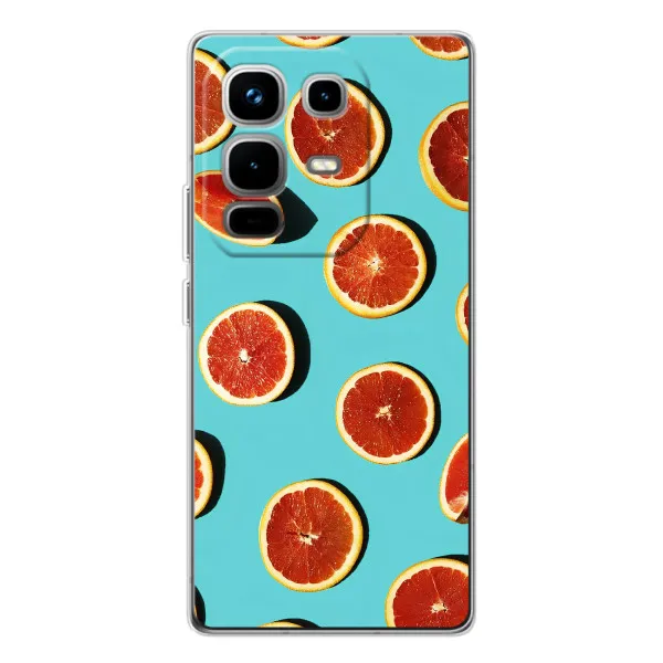 Чехол с принтом «Грейпфрут» для Infinix Note 50 Pro