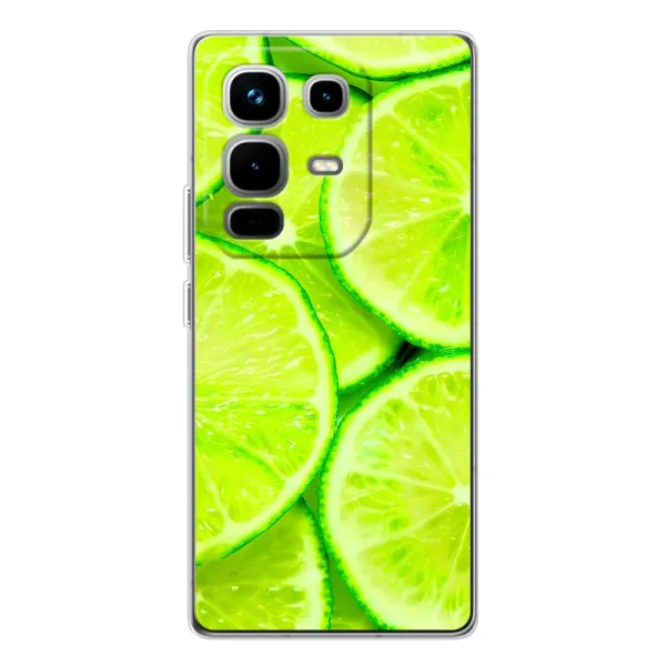 Чехол с принтом «Лайм» для Infinix Note 50 Pro
