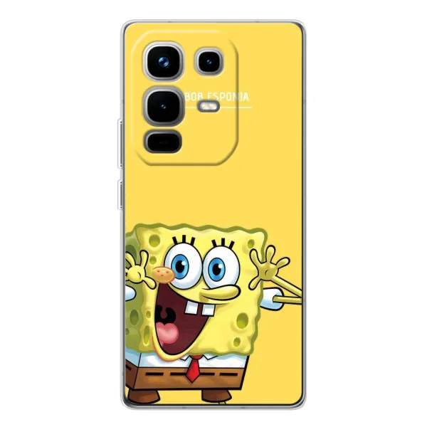 Чехол с принтом «Губка Боб» для Infinix Note 50 Pro