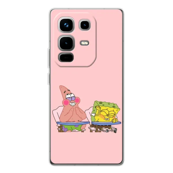 Чехол с принтом «За партой» для Infinix Note 50 Pro