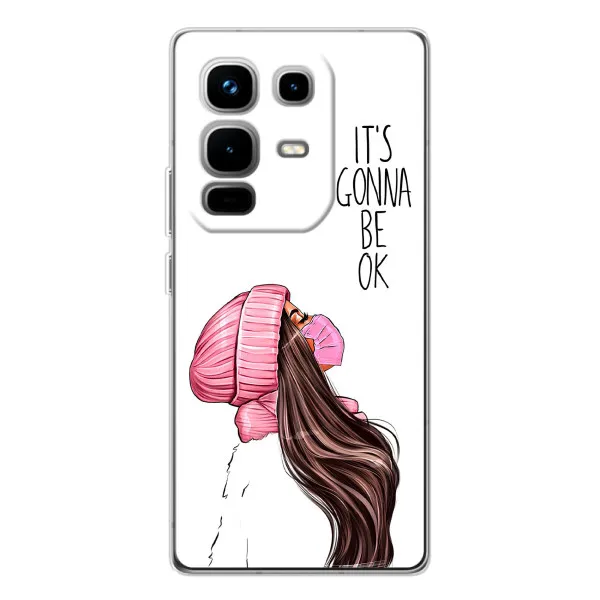Чехол с принтом «Коронавирус» для Infinix Note 50 Pro