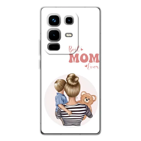 Чохол з принтом «Мама і син» для Infinix Note 50 Pro