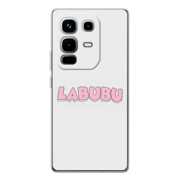 Чехол с принтом «Лого Лабубу» для Infinix Note 50 Pro