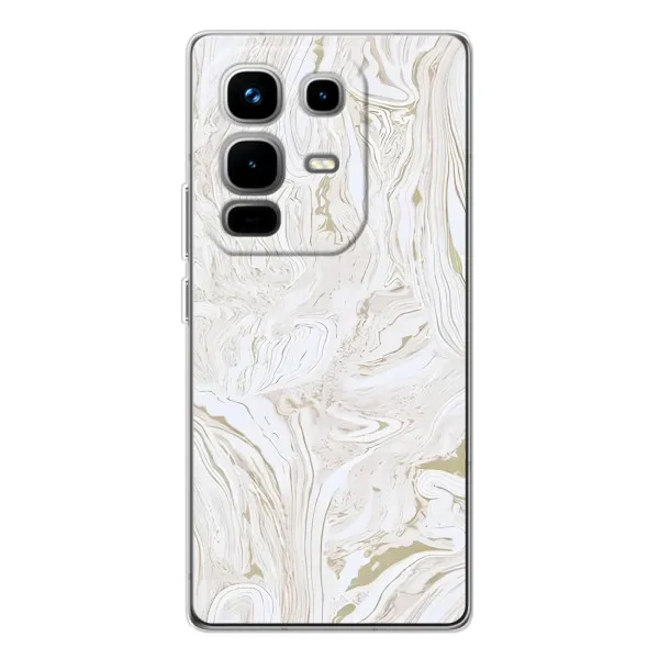Чехол с принтом «Белый мрамор» для Infinix Note 50 Pro Чехол с принтом «Белый мрамор» для Infinix Note 50 Pro