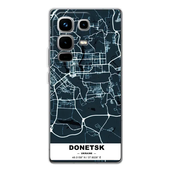 Чехол с принтом «Донецк» для Infinix Note 50