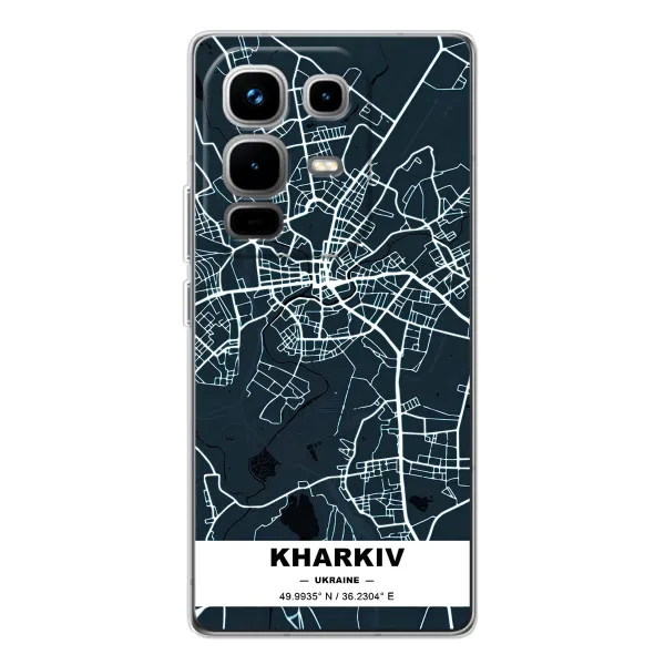 Чехол с принтом «Харьков» для Infinix Note 50