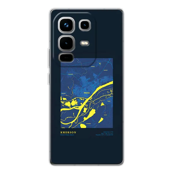 Чехол с принтом «Херсон» для Infinix Note 50