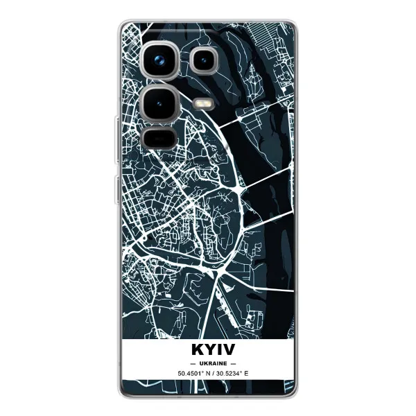 Чехол с принтом «Киев» для Infinix Note 50