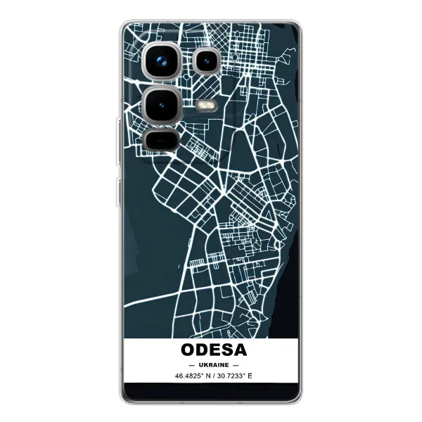 Чехол с принтом «Одесса» для Infinix Note 50