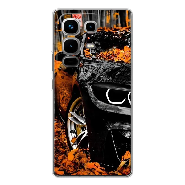 Чохол з принтом «Чорна Машина» для Infinix Note 50 Чохол з принтом «Чорна Машина» для Infinix Note 50