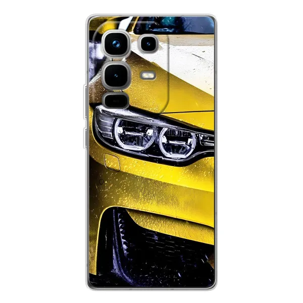 Чохол з принтом «Жовта машина» для Infinix Note 50 Чохол з принтом «Жовта машина» для Infinix Note 50
