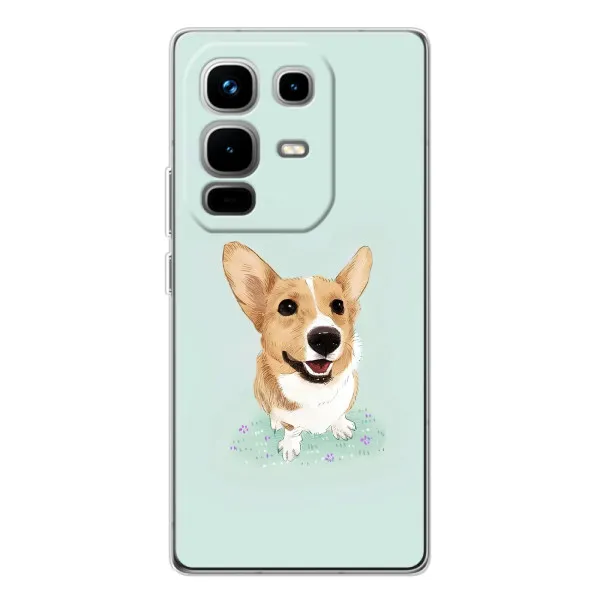 Чохол з принтом «Коргі» для Infinix Note 50