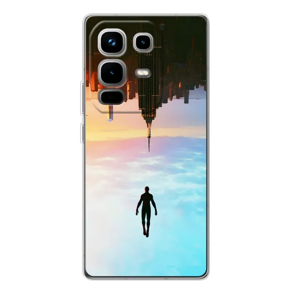 Чехол с принтом «Паук человек» для Infinix Note 50