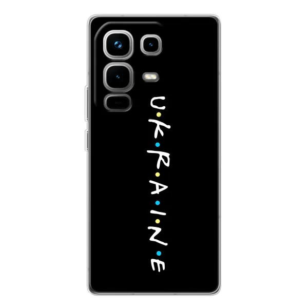 Чехол с принтом «UKRAINE» для Infinix Note 50 Чехол с принтом «UKRAINE» для Infinix Note 50