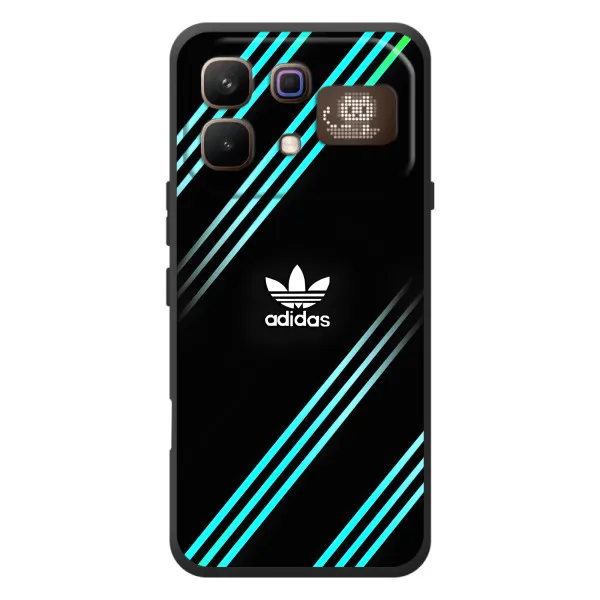 Чехол с принтом «Адидас с полосами» для Infinix Note 60 Pro