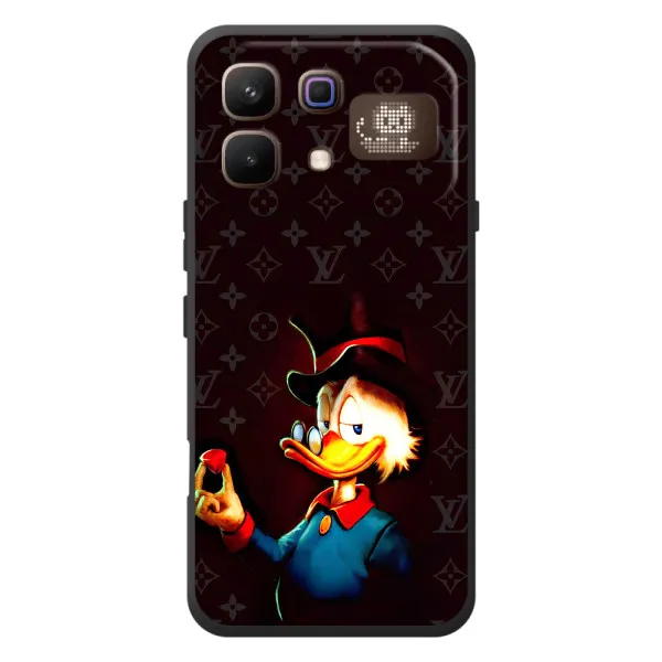Чехол с принтом «Скрудж с бриллиантом» для Infinix Note 60 Pro Чехол с принтом «Скрудж с бриллиантом» для Infinix Note 60 Pro