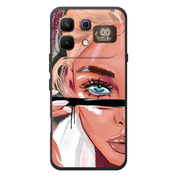 Чехол с принтом «Макияж» для Infinix Note 60 Pro