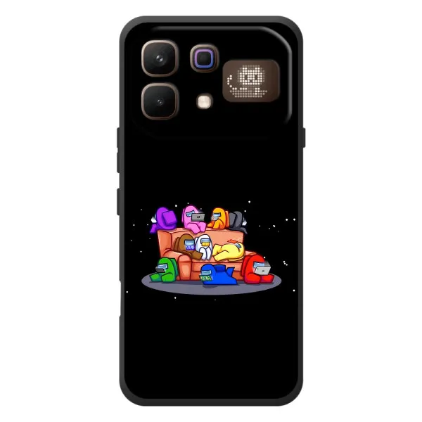 Чехол с принтом «Амонг-ас» для Infinix Note 60 Pro