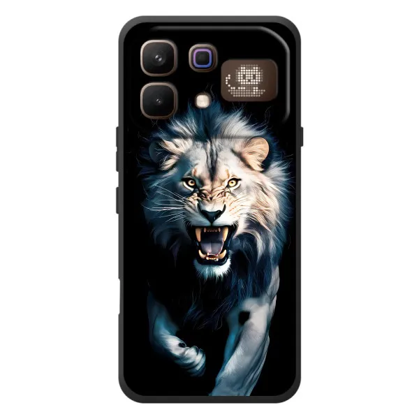 Чохол з принтом «Лев у темряві» для Infinix Note 60 Pro Чохол з принтом «Лев у темряві» для Infinix Note 60 Pro