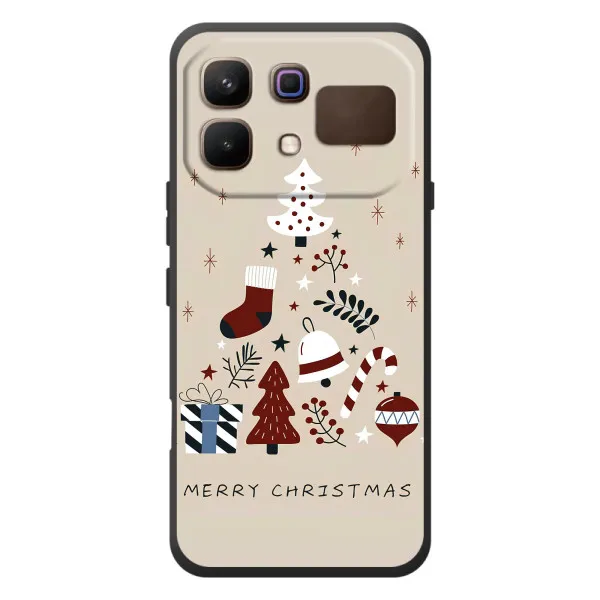 Чехол с принтом «Merry Christmas» для Infinix Note 60