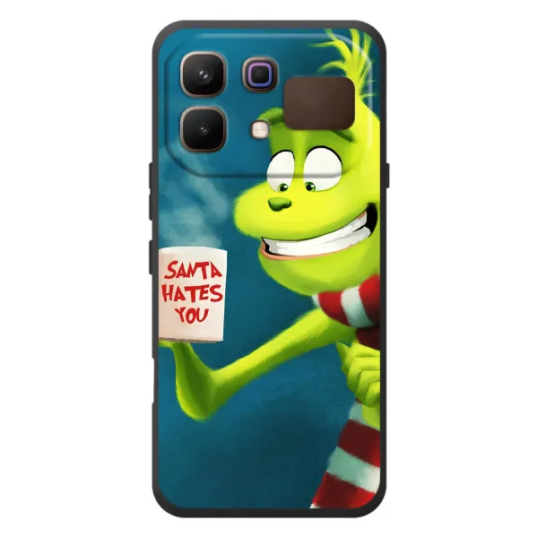 Чехол с принтом «Зеленый Гринч» для Infinix Note 60