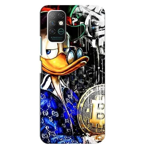 Чехол с принтом «Биткойн Скрудж» для Infinix Note 8 Чехол с принтом «Биткойн Скрудж» для Infinix Note 8