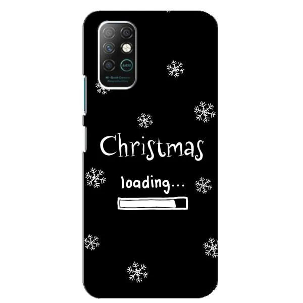 Чехол с принтом «Christmas loading» для Infinix Note 8