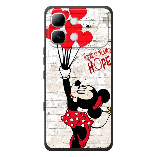 Чехол с принтом «Heart Minni» для Infinix Note Edge