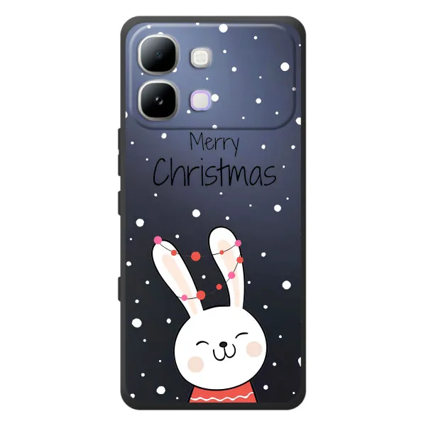 Чехол с принтом «Рождественский заяц» для Infinix Note Edge Чехол с принтом «Рождественский заяц» для Infinix Note Edge