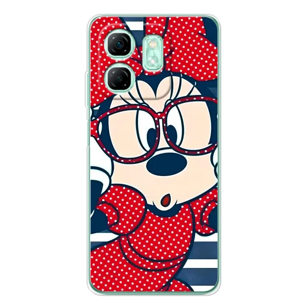 Чехол с принтом «Маус в очках» для Infinix Smart 10 HD Чехол с принтом «Маус в очках» для Infinix Smart 10 HD