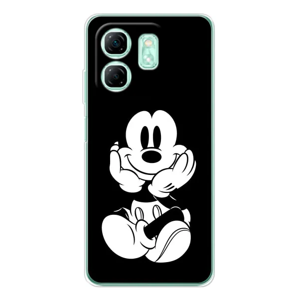 Чехол с принтом «Микки на черном» для Infinix Smart 10 HD Чехол с принтом «Микки на черном» для Infinix Smart 10 HD
