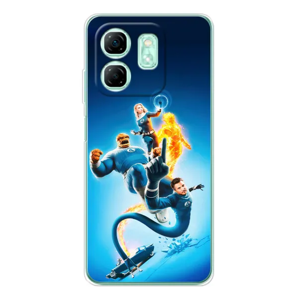 Чехол с принтом «Герои Фантастическая Четверка» для Infinix Smart 10 HD