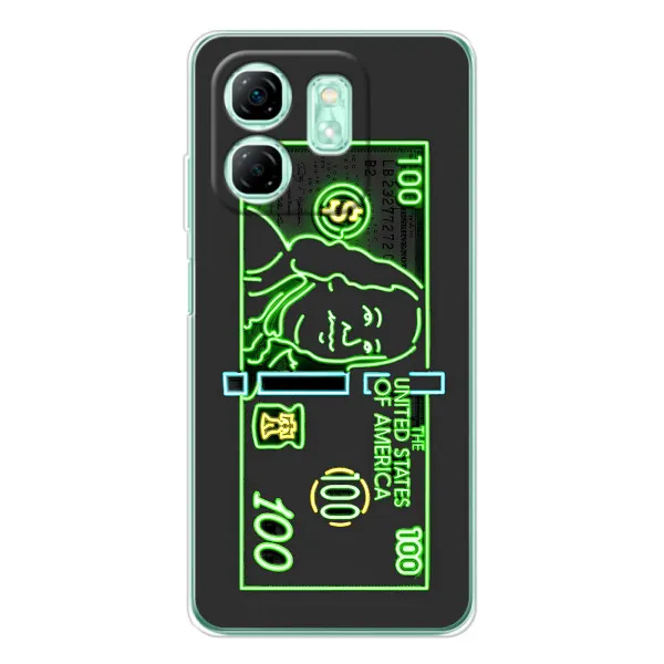 Чехол с принтом «Баксы» для Infinix Smart 10 HD