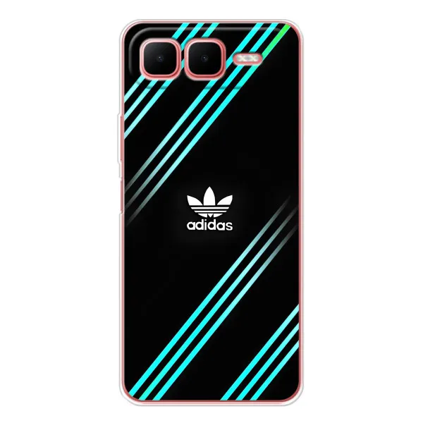 Чехол с принтом «Адидас с полосами» для Infinix Smart 10 Plus